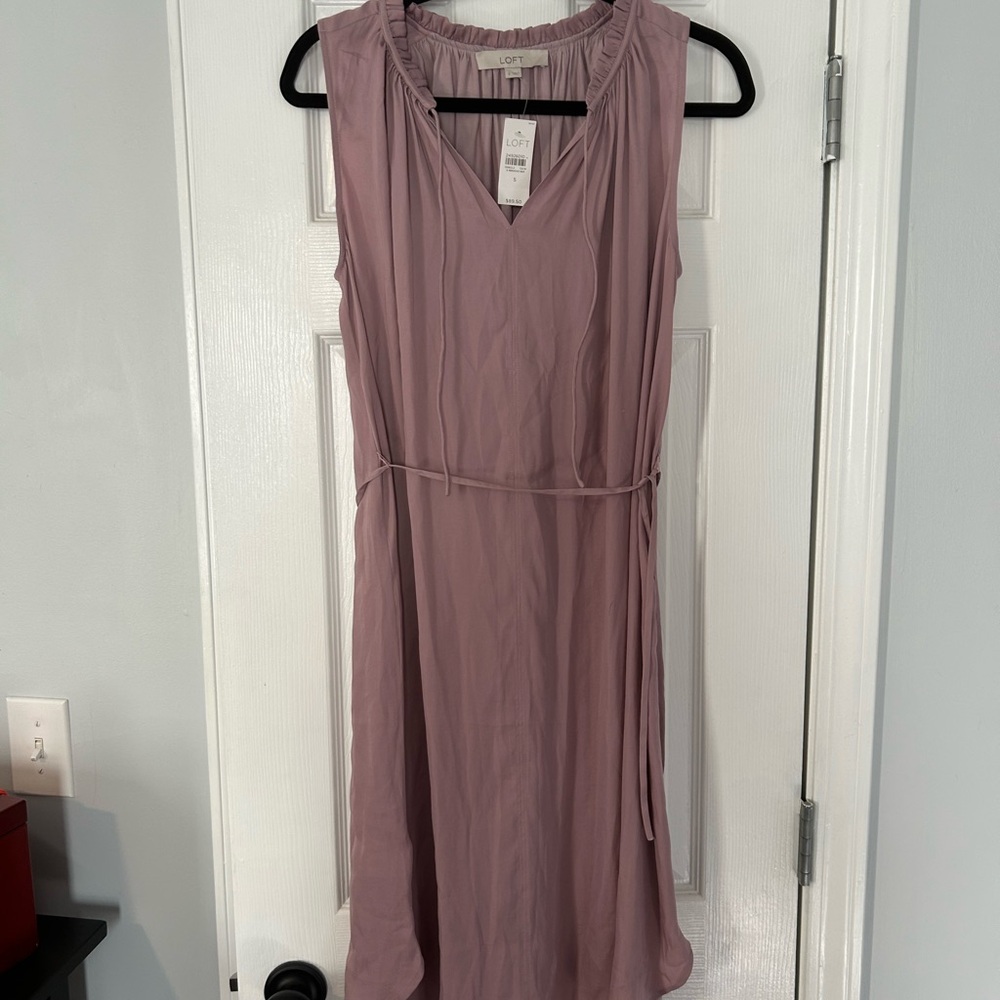 NWT LOFT Women's Mauve Dress
